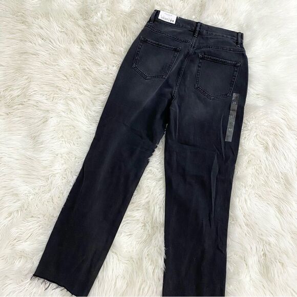 Pacsun High Rise Straight Distressed Jeans - Picture 4 of 6